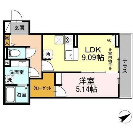 ムーンヒルズ・Tの物件間取画像